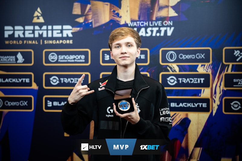 m0NESY 赢得 BLAST 世界总决赛 MVP